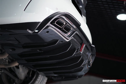 2015-2021 Mercedes Benz W205 C63 S AMG Sedan IMP Performance Carbon Fiber Rear Diffuser - DarwinPRO Aerodynamics