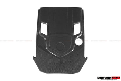 2019-2023 Mercedes Benz W464 G500 G550 G-Class G Wagon Dry Carbon Fiber Engine Cover