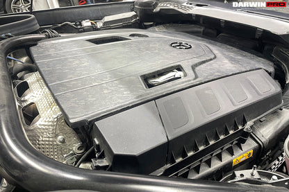 2019-2023 Mercedes Benz W464 G500 G550 G-Class G Wagon Dry Carbon Fiber Engine Cover
