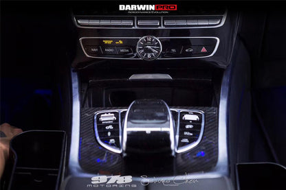 2019-2023 Mercedes Benz W464 G550 G63AMG G-Class Dry Carbon Fiber Center Console Replacement