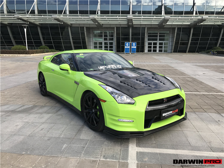 2008-2016 Nissan GTR R35 CBA DBA IMP Performance Carbon Fiber Hood - DarwinPRO Aerodynamics