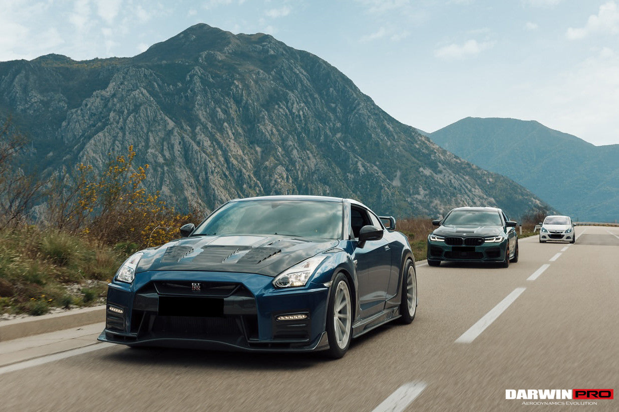 2008-2016 Nissan GTR R35 CBA DBA IMP Performance Carbon Fiber Hood - DarwinPRO Aerodynamics