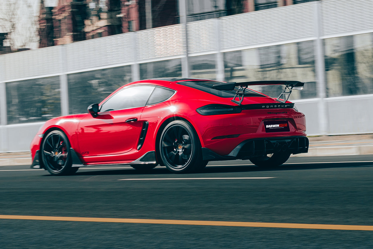 DarwinPRO 2016-2020 Porsche 718 Cayman & Boxster Stuttmate Part Carbon Fiber Full Body Kit - DarwinPRO Aerodynamics