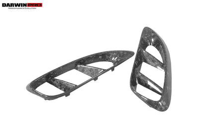 DarwinPRO 2016-2025 Porsche 718 Cayman And Boxster Carbon Fiber Side Air Vents - DarwinPRO Aerodynamics