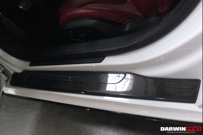 2006-2015 Audi R8 Coupe & Spyder P Style Carbon Fiber Door Sills Steps Cover
