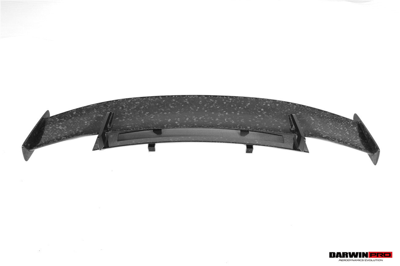 2016-2025 Audi R8 GEN2 Coupe Performance Parts Style Dry Carbon Fiber Trunk Wing with Base and Aluminum Legs