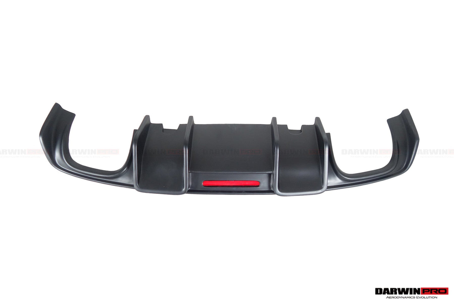 2013-2016 Audi S3 & A3 Sline Sedan BKSS Style Rear Diffuser with LED Light - DarwinPRO Aerodynamics