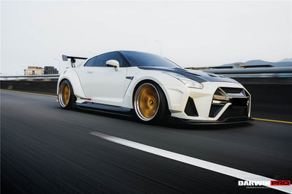 DarwinPRO 2008-2023 Nissan GTR R35 CBA DBA EBA BKSSII Style Partial Carbon Fiber Full Wide Body Kit - DarwinPRO Aerodynamics
