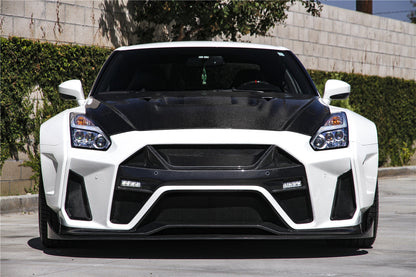 DarwinPRO 2008-2023 Nissan GTR R35 CBA DBA EBA BKSSII Style Front Bumper - DarwinPRO Aerodynamics