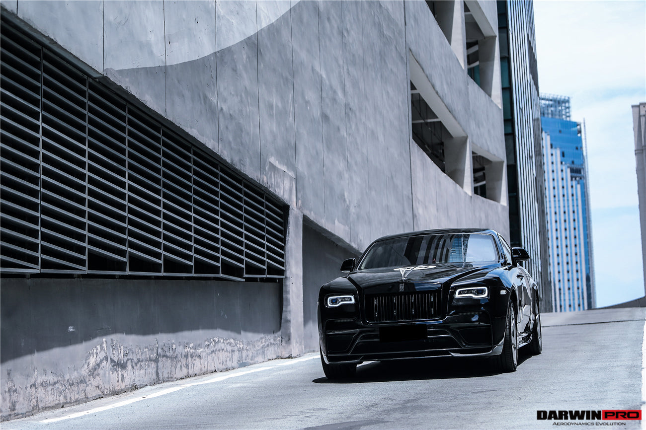 DarwinPRO 2016-2020 Rolls-Royce Wraith & Dawn - BKSS Portion Carbon Fiber Front Bumper - DarwinPRO Aerodynamics