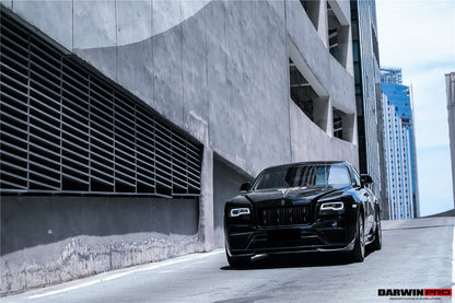 DarwinPRO 2016-2020 Rolls-Royce Wraith & Dawn - BKSS Portion Carbon Fiber Front Bumper - DarwinPRO Aerodynamics