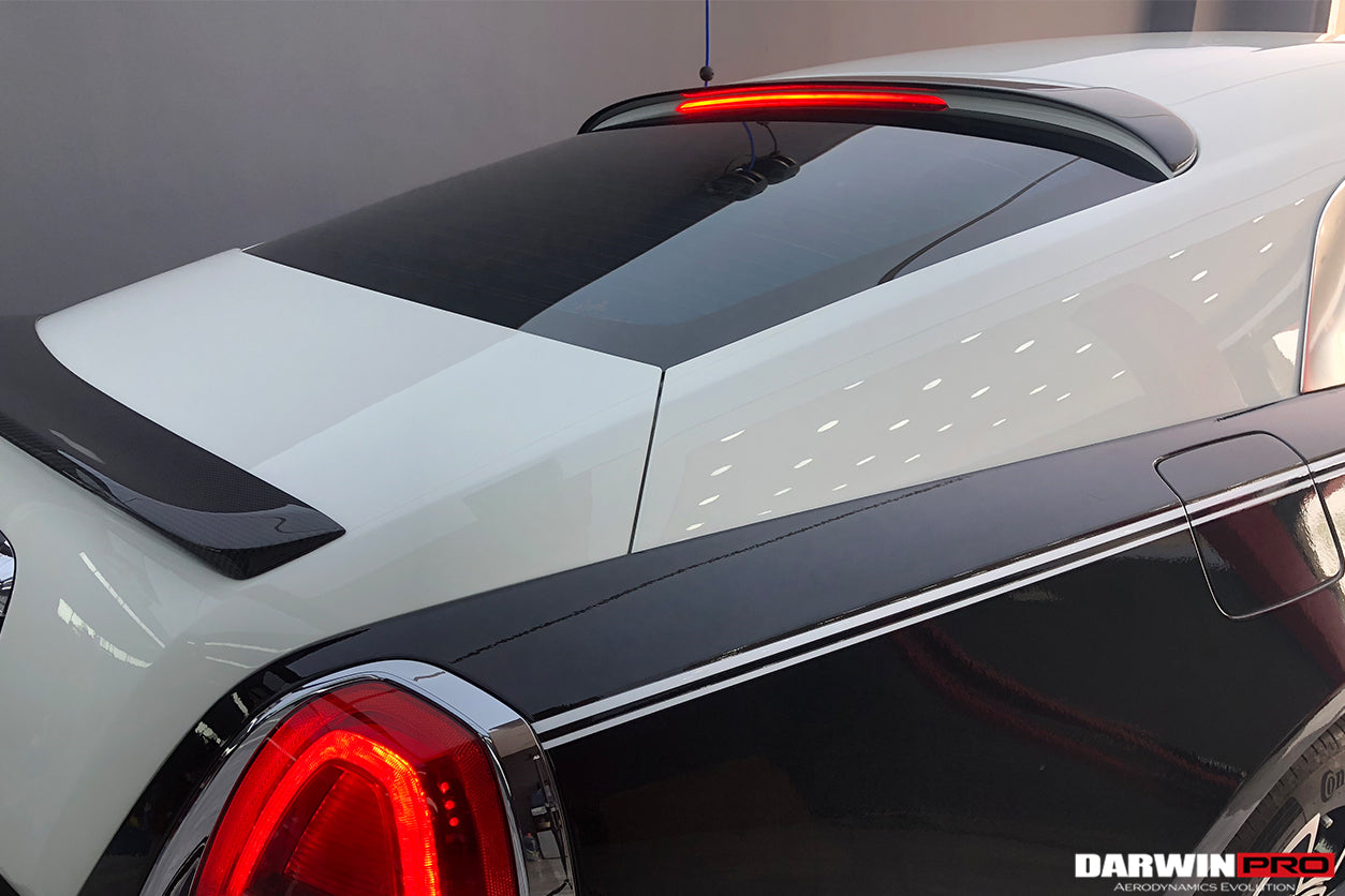 DarwinPRO 2016-2020 Rolls-Royce Wraith BKSS Style Carbon Fiber Roof Spoiler - DarwinPRO Aerodynamics