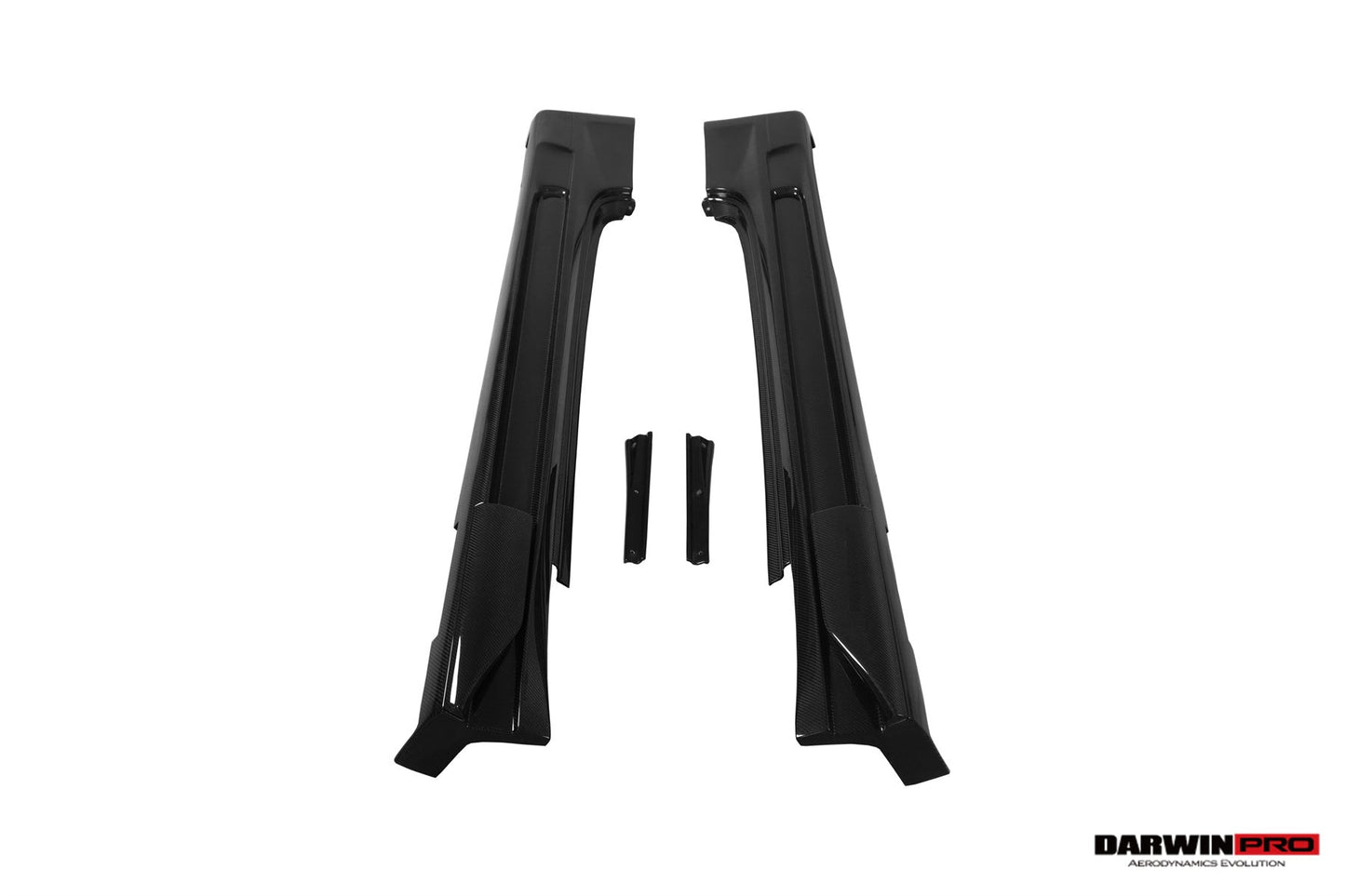 DarwinPRO 2016-2020 Rolls-Royce Wraith BKSS Style Carbon Fiber Side Skirts - DarwinPRO Aerodynamics