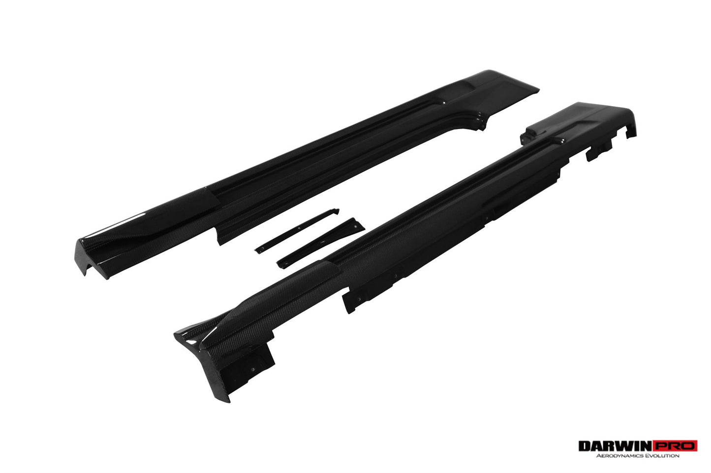 DarwinPRO 2016-2020 Rolls-Royce Wraith BKSS Style Carbon Fiber Side Skirts - DarwinPRO Aerodynamics