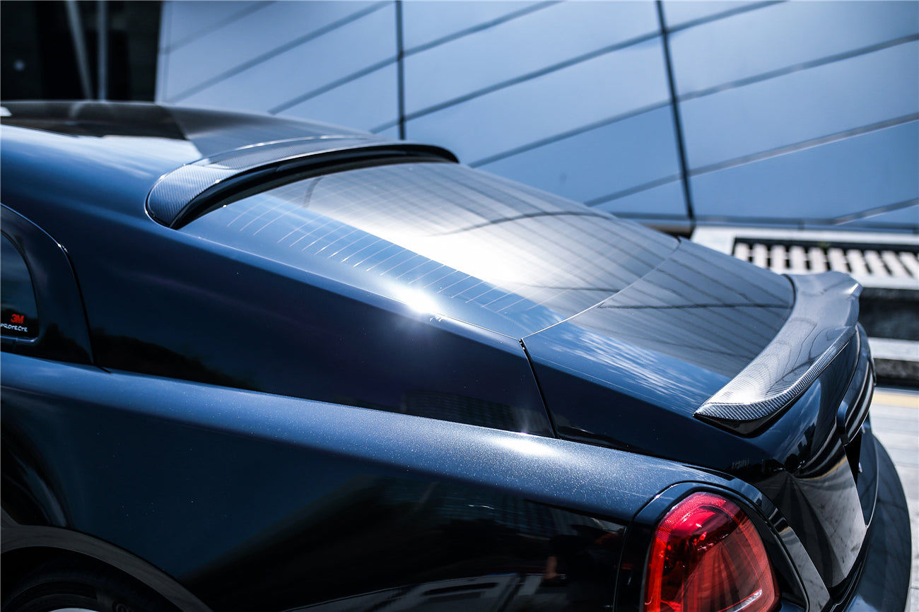 DarwinPRO 2016-2020 Rolls-Royce Wraith BKSS Style Carbon Fiber Trunk Spoiler - DarwinPRO Aerodynamics