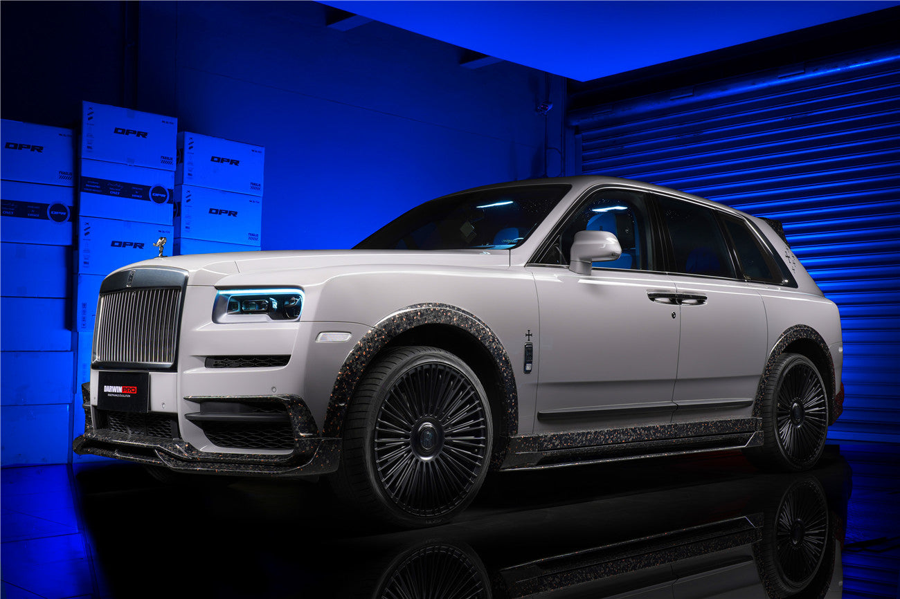 DarwinPRO 2018-2024 Rolls-Royce Cullinan BKSS Style Carbon Fiber Fender Flares - DarwinPRO Aerodynamics
