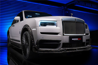 DarwinPRO 2018-2024 Rolls-Royce Cullinan BKSS Carbon Fiber Front Lip - DarwinPRO Aerodynamics