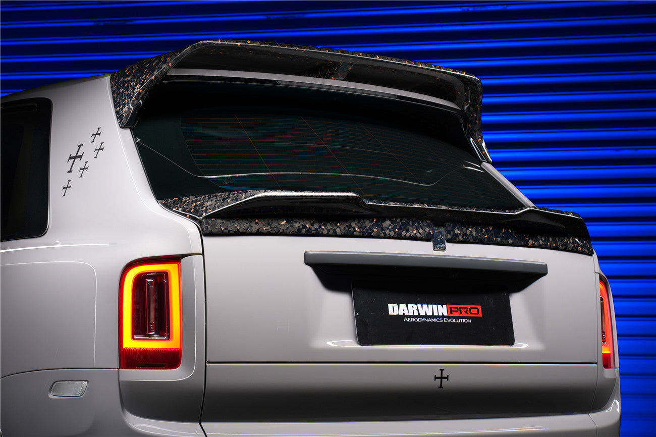 2018-2024 Rolls-Royce Cullinan BKSS Style Carbon Fiber Roof Spoiler - DarwinPRO Aerodynamics