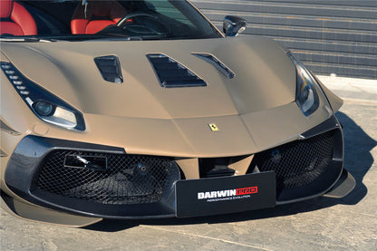DarwinPRO 2015-2020 Ferrari 488 Challenge Evo Modena Style Hood | Fits GTB, Spider