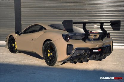 DarwinPRO 2015-2020 Ferrari 488 Challenge Evo Modena Style Side Skirts | Fits GTB, Spider