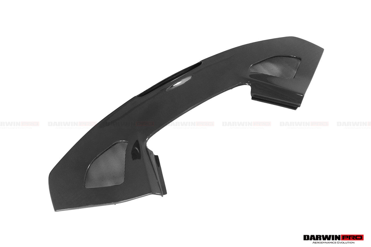 DarwinPRO 2015-2020 Ferrari 488 GTB Challenge Evo Modena Style Rear Bumper With Deck Lid Wing & Diffuser & Wing
