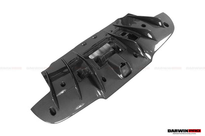 DarwinPRO 2015-2020 Ferrari 488 GTB Challenge Evo Modena Style Rear Bumper With Deck Lid Wing & Diffuser & Wing