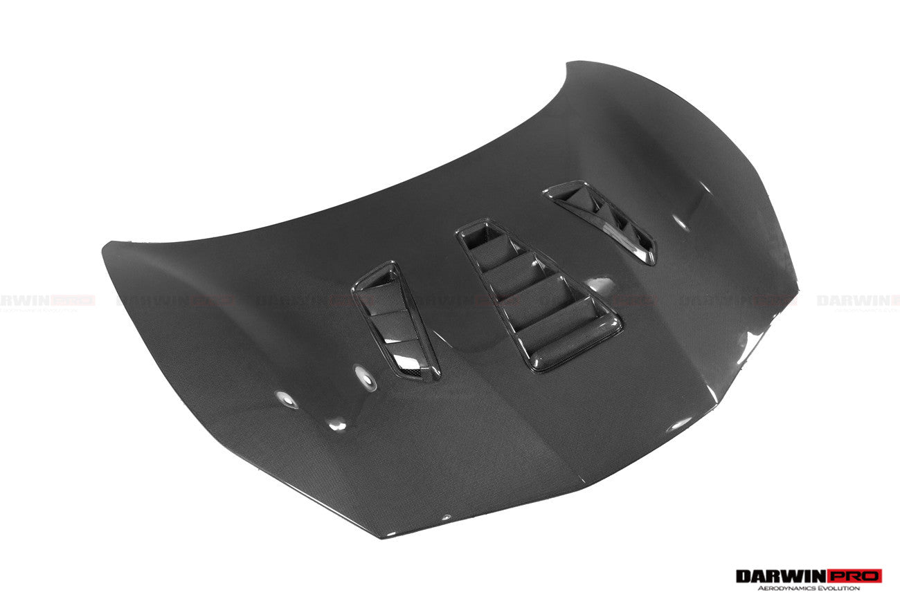 DarwinPRO 2015-2020 Ferrari 488 Challenge Evo Modena Style Hood | Fits GTB, Spider - DarwinPRO Aerodynamics