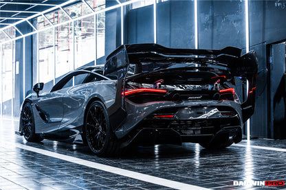 2017-2023 McLaren 720s BKSS Style Carbon Fiber Rear Diffuser