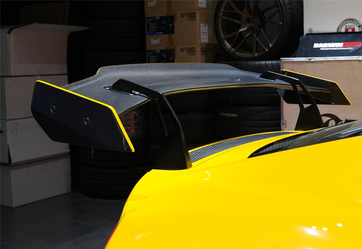 2016-2023 Audi R8 GEN2/GEN3 Coupe ONLY IMPII Carbon Fiber Trunk Wing - DarwinPRO Aerodynamics