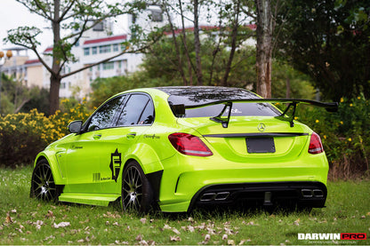 2015-2021 Mercedes Benz C-Class W205 Sedan IMP Performance Carbon Fiber Trunk Spoiler - DarwinPRO Aerodynamics