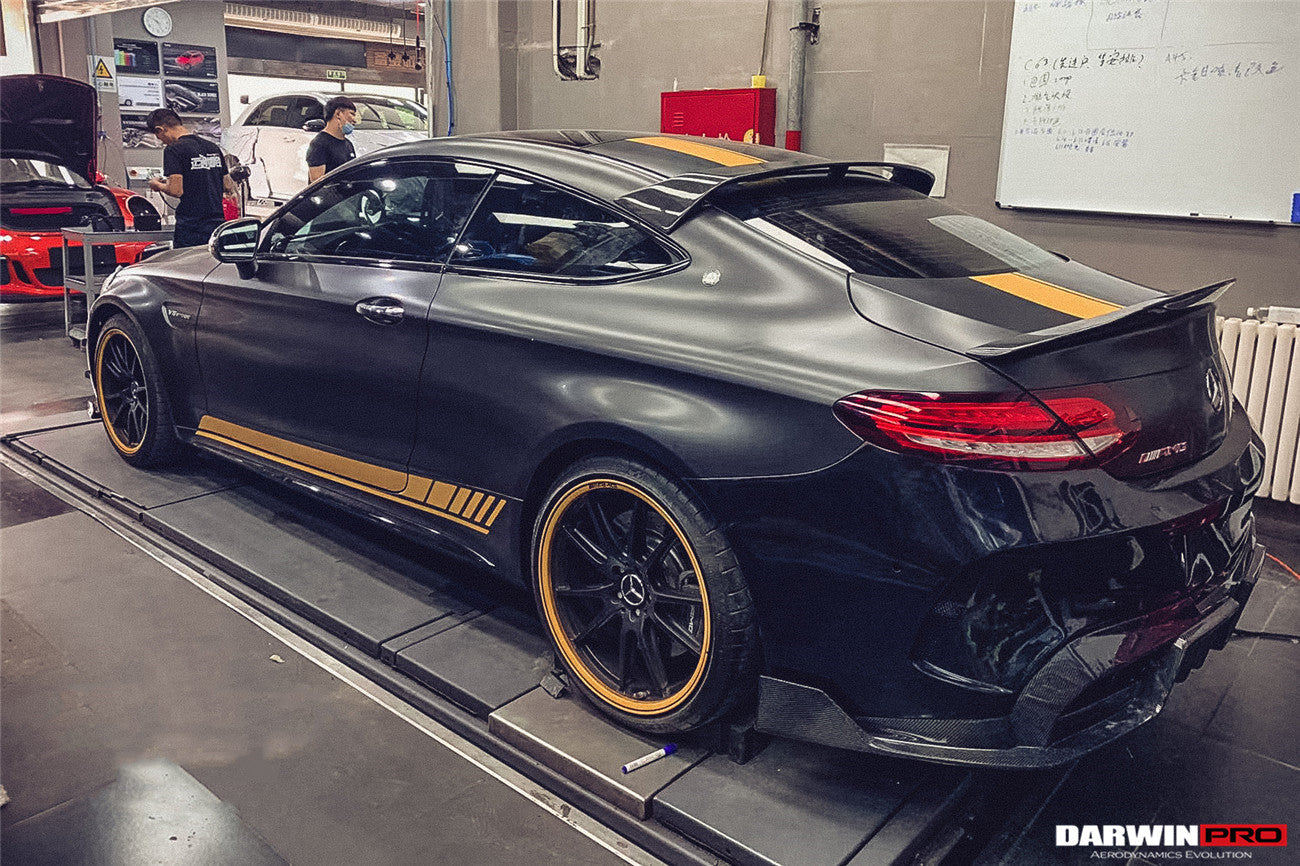 2015-2021 Mercedes Benz C-Class W205 Coupe IMP Performance Carbon Fiber Roof Spoiler