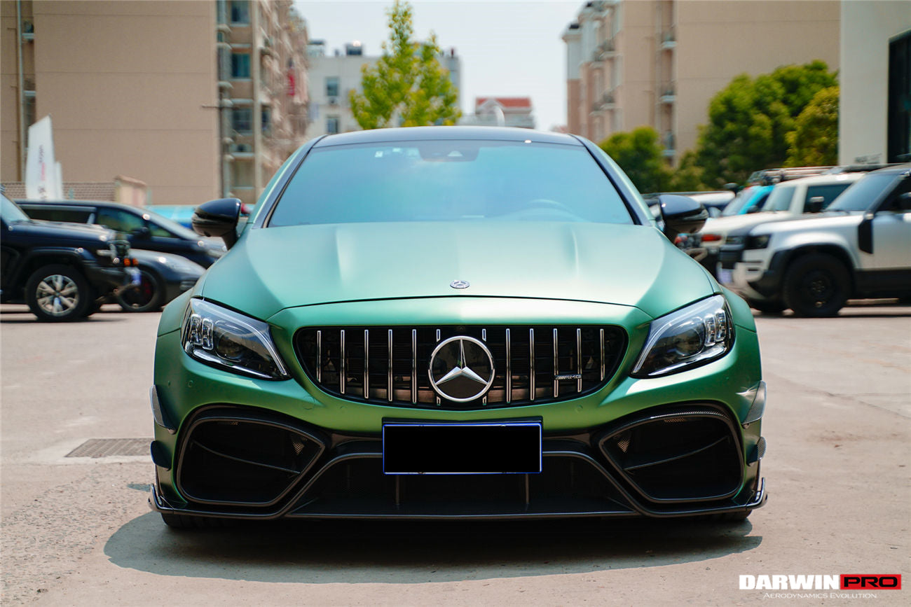2015-2018 Mercedes Benz W205 C63 & S AMG Coupe IMP Performance Partial Carbon Fiber Full Body Kit - DarwinPRO Aerodynamics