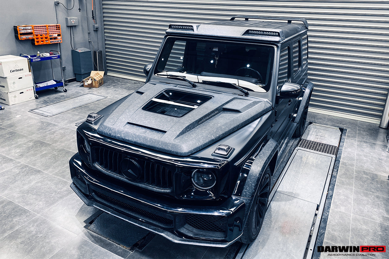 2019-2025 Mercedes Benz W464 | W465 G Wagon IMP Performance Front Roof Spoiler | Fits G500, G550, G63 AMG