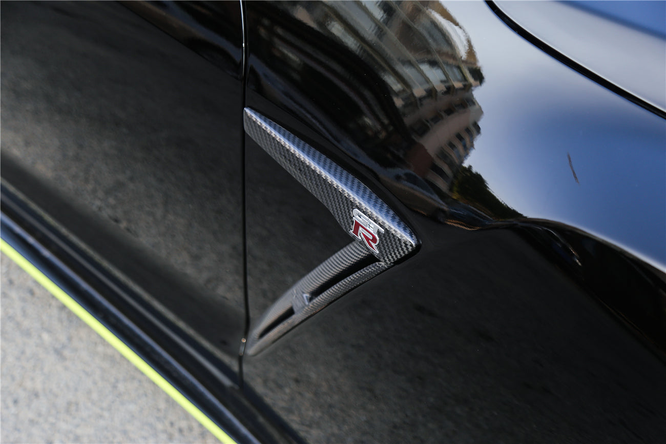 2008-2022 Nissan GTR R35 CBA DBA EBA Carbon Fiber Fender Vents - DarwinPRO Aerodynamics