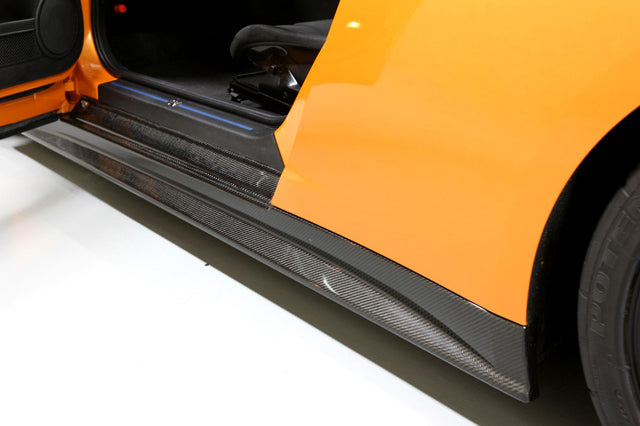 2008-2023 Nissan GTR R35 CBA DBA ZEL Style Carbon Fiber Side Skirts - DarwinPRO Aerodynamics