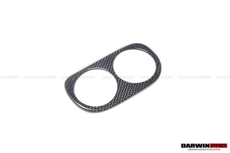 2010-2015 Ferrari 458 Coupe Spider Speciale Dry Carbon Fiber Light Switch Cover - DarwinPRO Aerodynamics