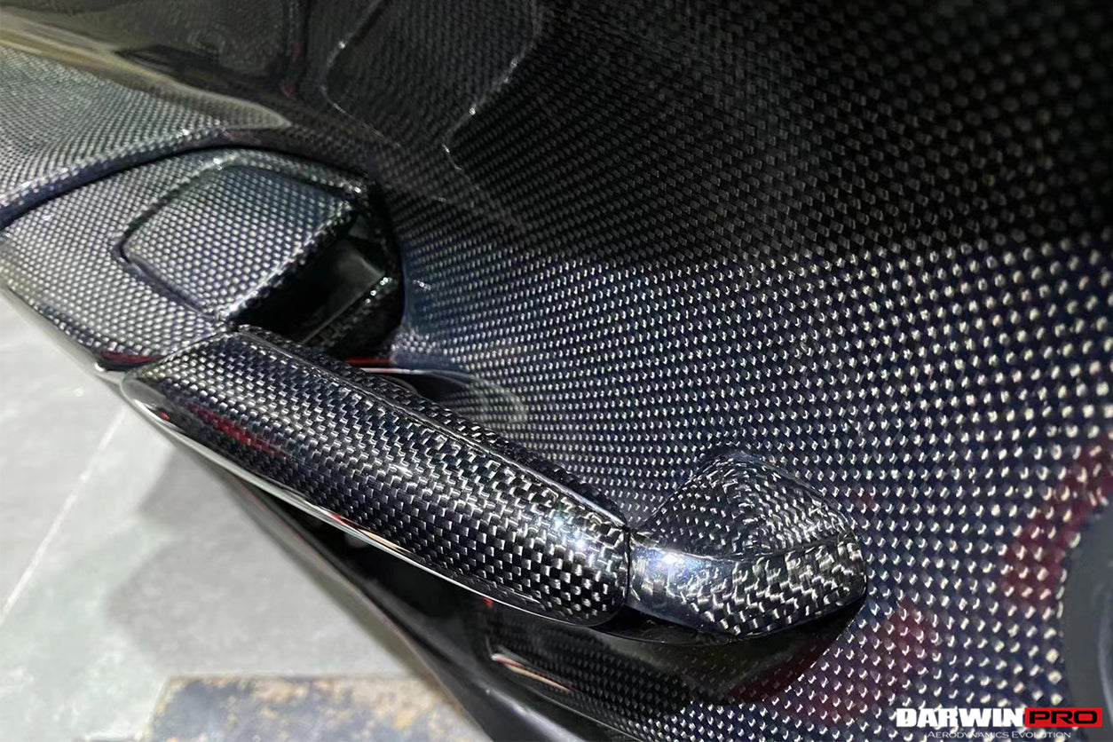 2015-2020 Ferrari 488 GTB & Spider Carbon Fiber Door Handle Interior