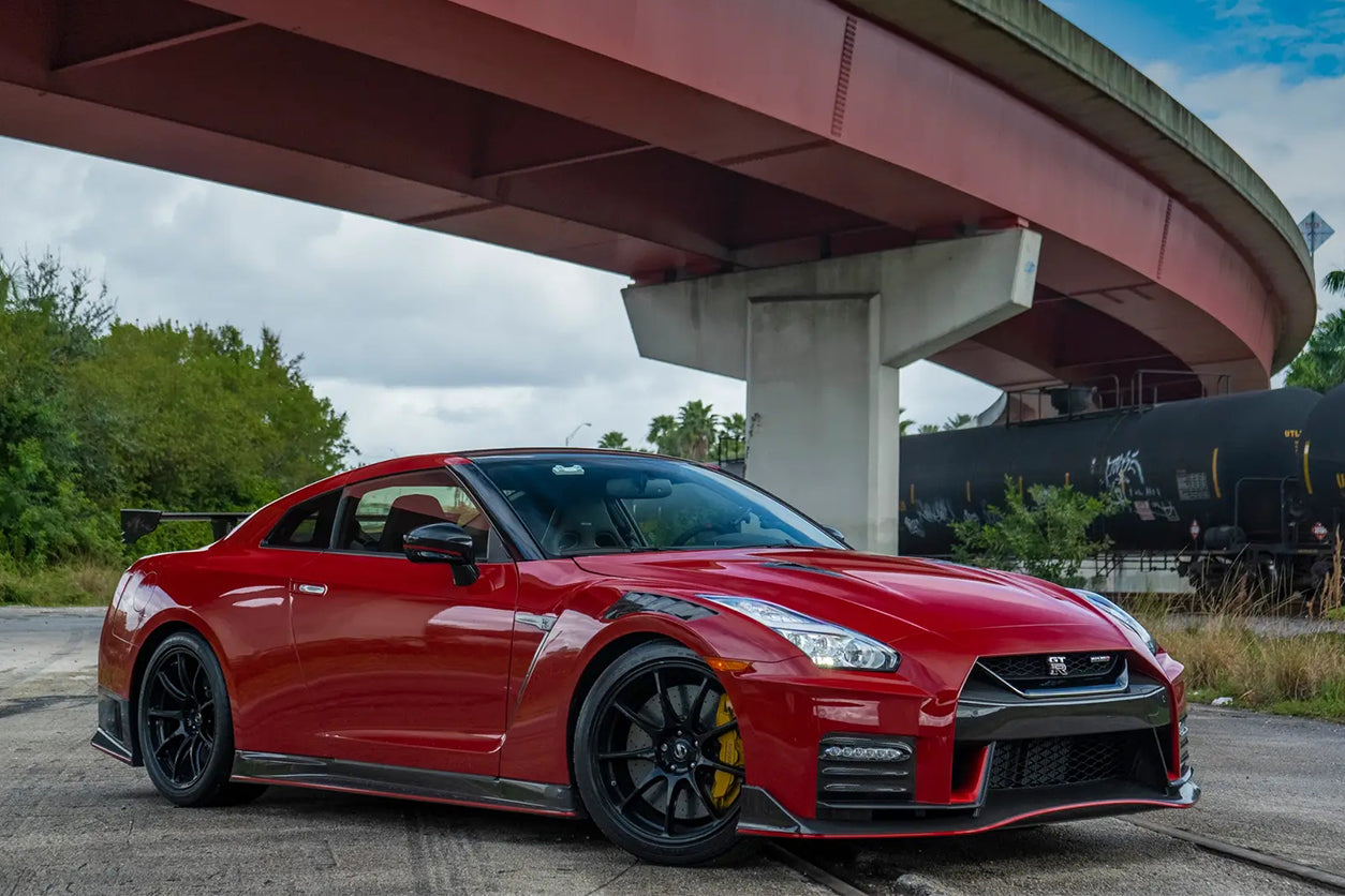 2017-2022 Nissan GTR R35 EBA Nismo 1:1 OE Carbon Fiber Front Lip - For Original NISMO Only