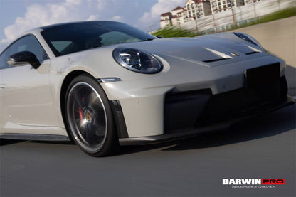 DarwinPRO 2019-2024 Porsche 911 992.1 Carrera & S & 4 & 4S & Targa & Cabriolet Convert 992.2 Facelift GT3 Style Front Bumper