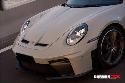 DarwinPRO 2019-2024 Porsche 911 992.1 Carrera & S & 4 & 4S & Targa & Cabriolet Convert 992.2 Facelift GT3 Style Front Bumper