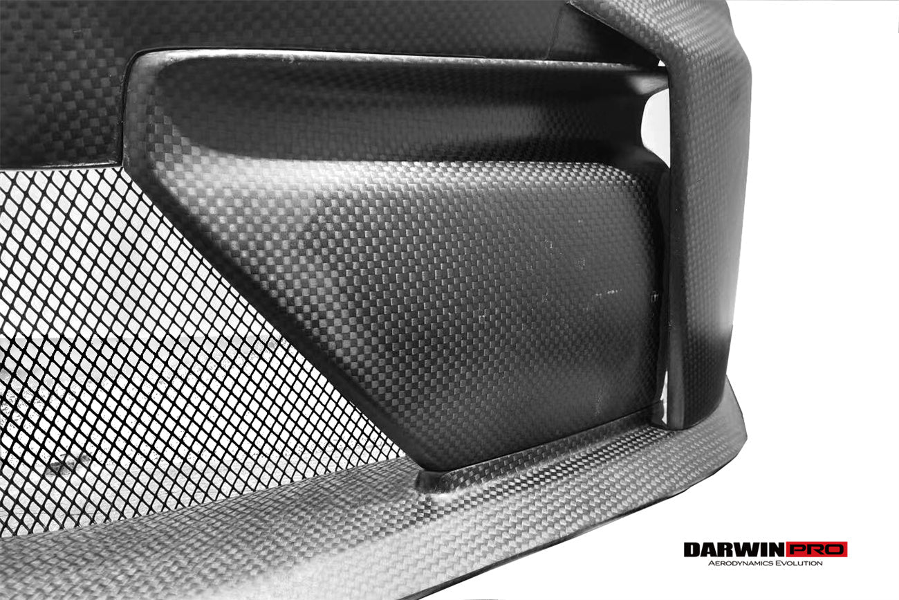 DarwinPRO 2019-2024 Porsche 911 992.1 Carrera & S & 4 & 4S & Targa & Cabriolet Convert 992.2 Facelift GT3 Style Front Bumper