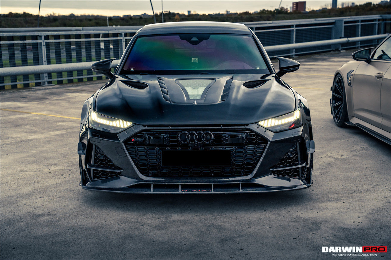 DarwinPRO 2019-2025 Audi RS7 A7 S7 C8 Quattro IMP Performance Hood - DarwinPRO Aerodynamics