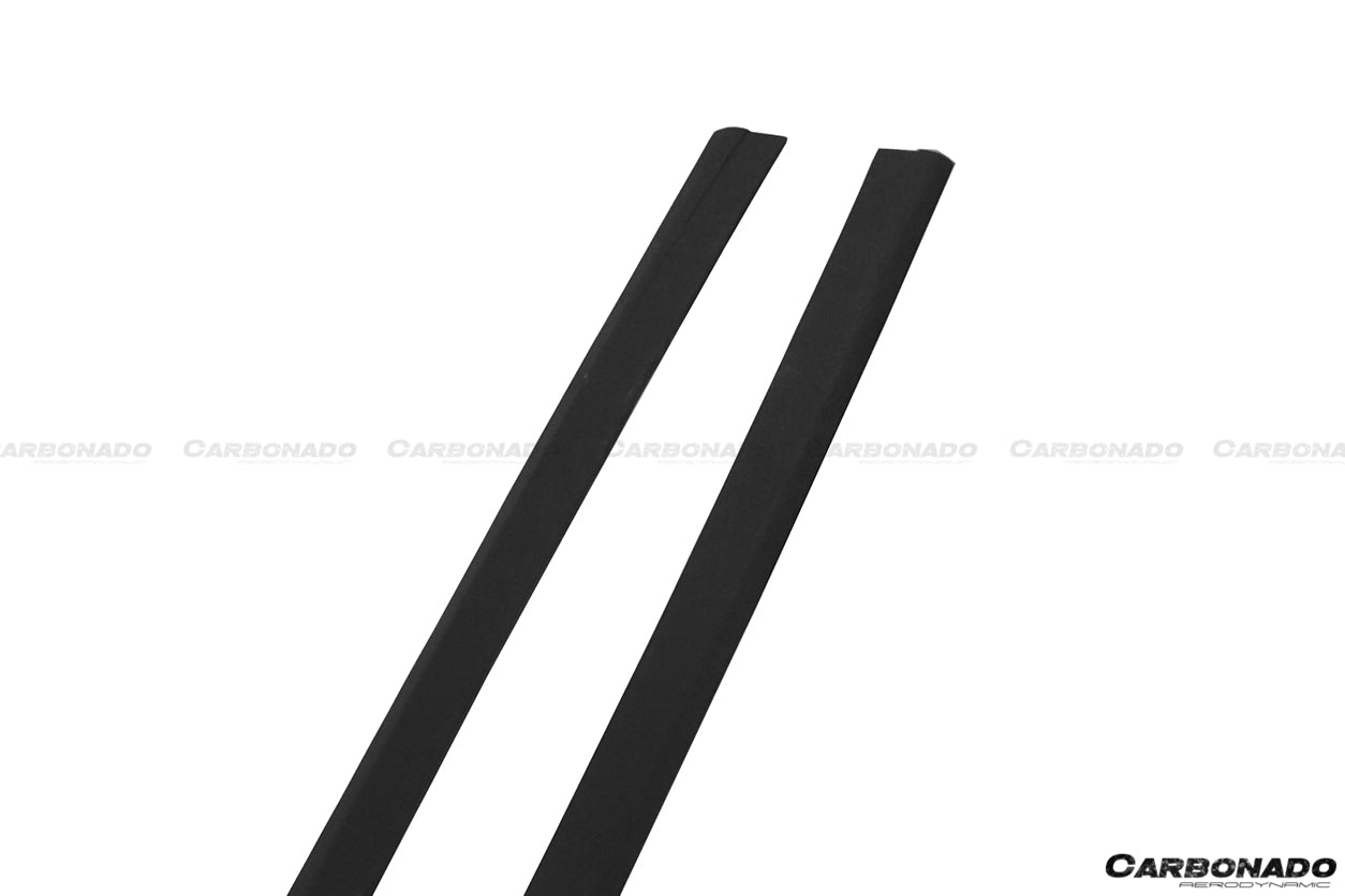 2017-2020 Audi RS3 8V.2 Sedan Only BKSS Style Carbon Fiber Side Skirts Under Board