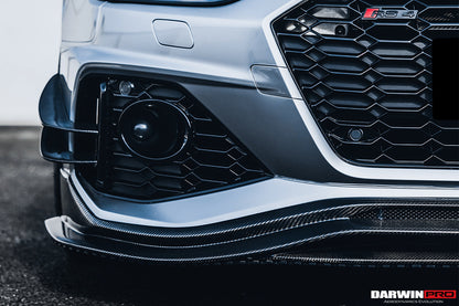 DarwinPRO 2020-2024 Audi RS4 B9.5 BKSS Style Carbon Fiber Front Lip