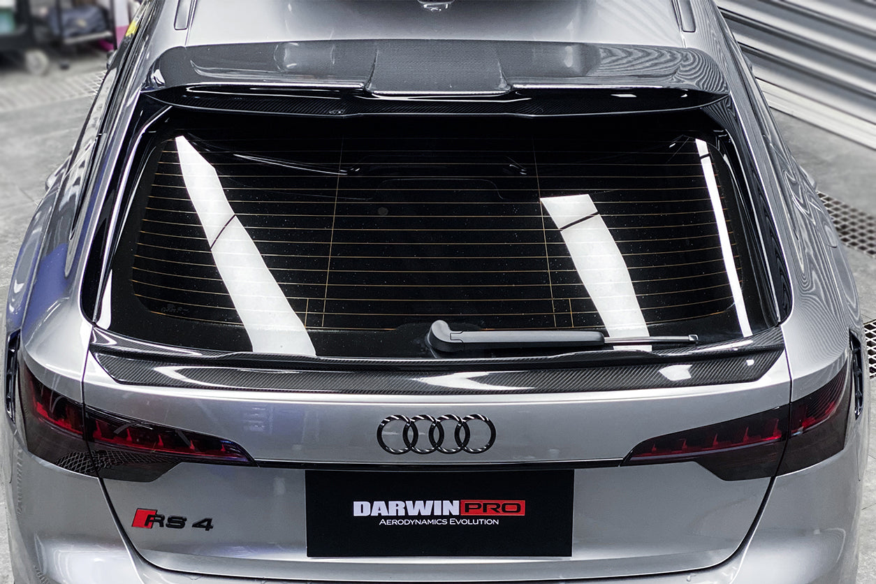 2017-2024 Audi RS4 B9 & B9.5 BKSS Style Roof Spoiler - DarwinPRO Aerodynamics