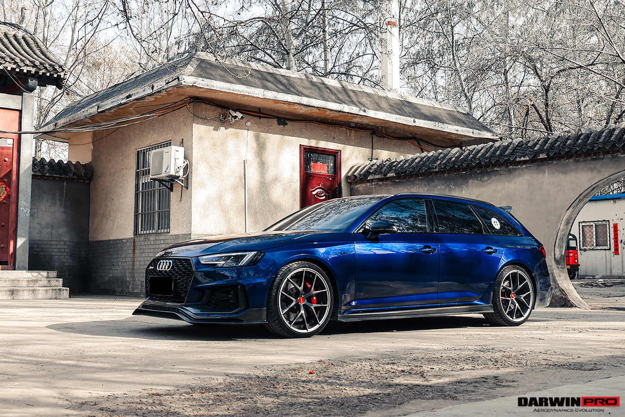 2017-2024 Audi RS4 B9 BKSS Style Side Skirts Under Board