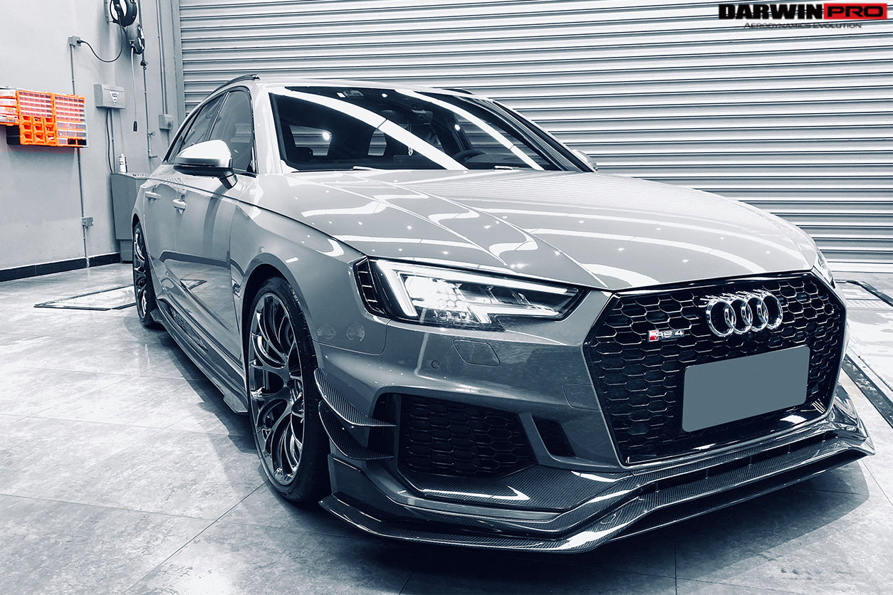 DarwinPRO 2017-2019 Audi RS4 B9 BKSS Style Front Lip