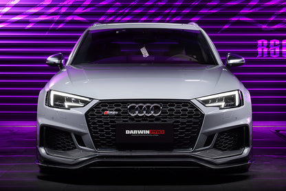 DarwinPRO 2017-2019 Audi RS4 B9 Front Bumper Trim Lip - DarwinPRO Aerodynamics