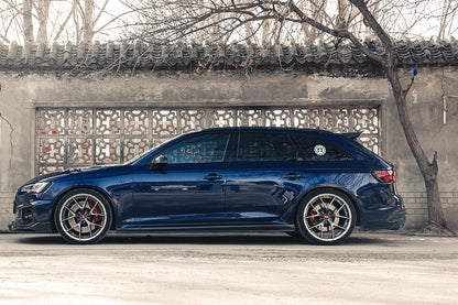 2017-2024 Audi RS4 B9 BKSS Style Side Skirts Under Board