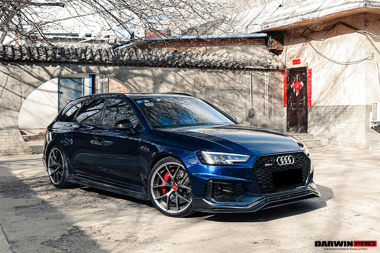 2017-2024 Audi RS4 B9 BKSS Style Side Skirts Under Board
